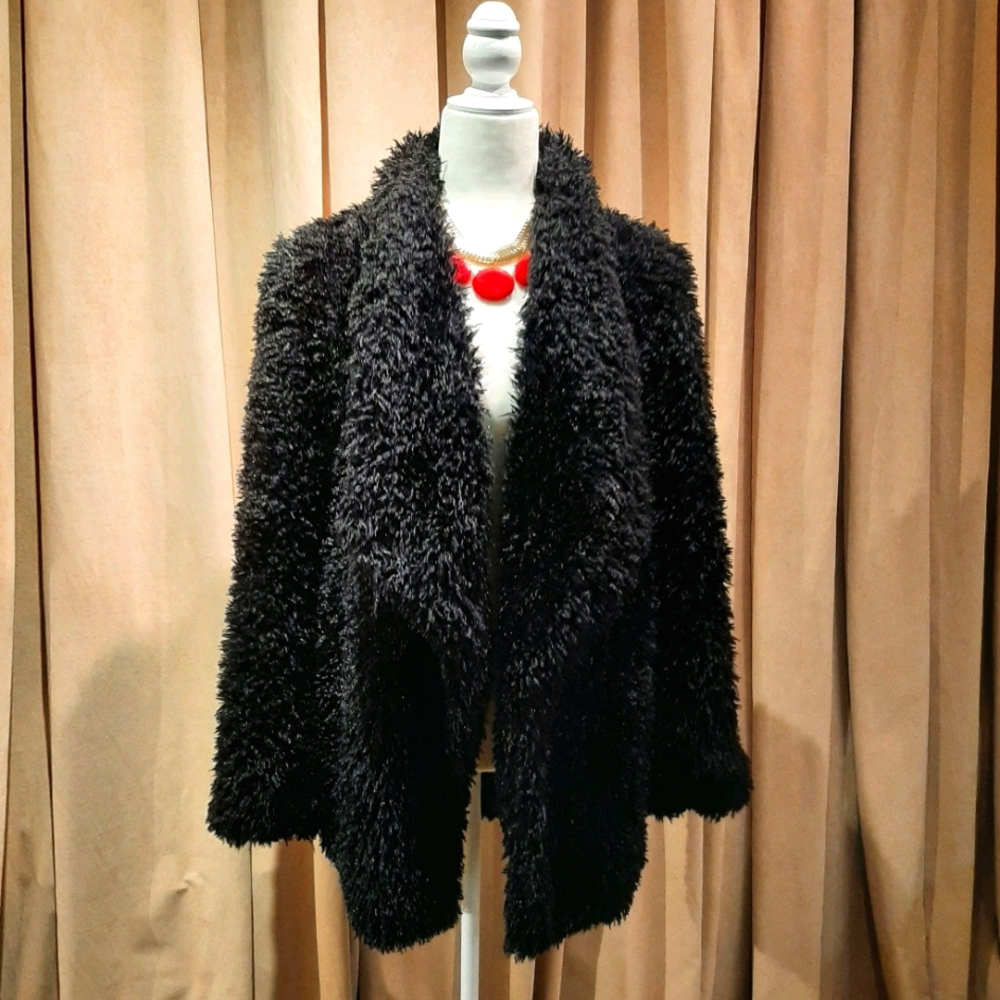 Alpha & Omega faux fur jacket
